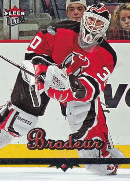 řadová karta MARTIN BRODEUR 05-06 Fleer Ultra číslo 116